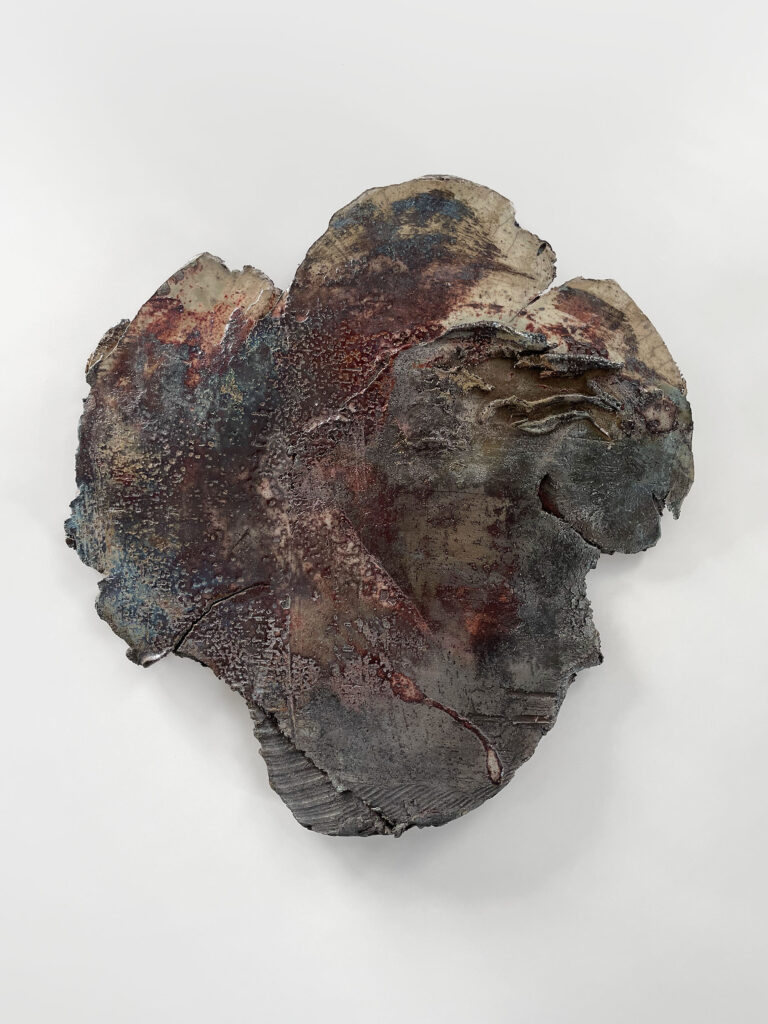 Raku sculpture by Nick De Pirro